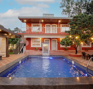 Front view of Flora Ecostay lonavala