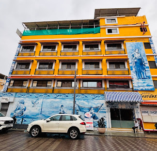 Front view of Hotel Gurukripa Daman