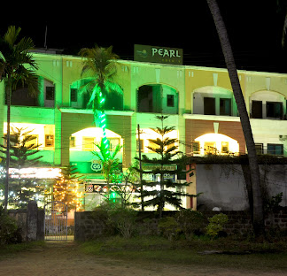 Front view of Hotel Pearl Regency Malvan