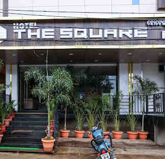 Front view of Hotel The Square Jeypore