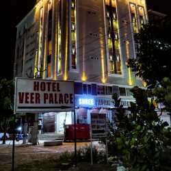 Front view of hotel veer palace