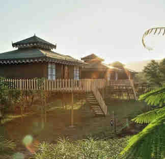 Front view of Maa Ashapura Farm Stay