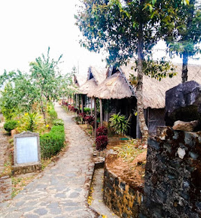 Front view of Tourist Village Tuophema(Ancient Heritage Village)