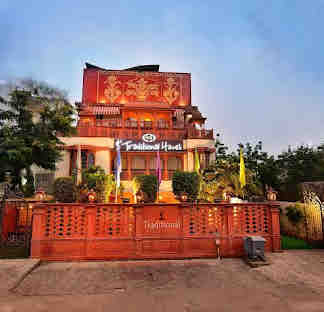 Front view of WelcomHeritage Traditional Haveli