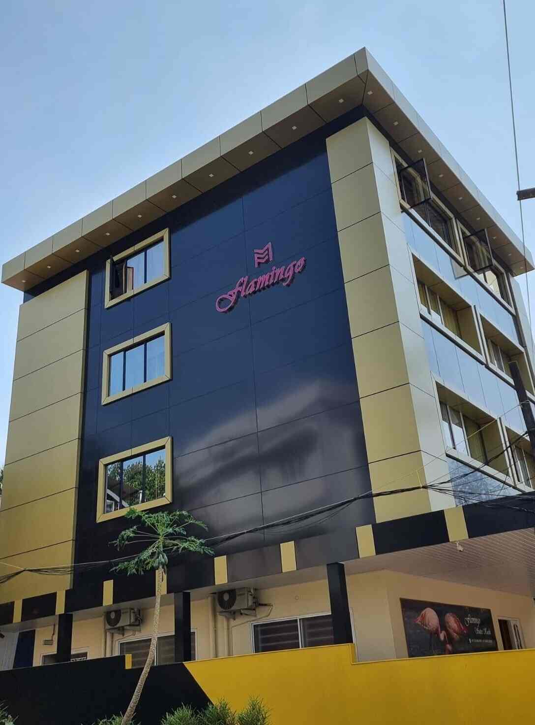 Outside of Flamingo Suites