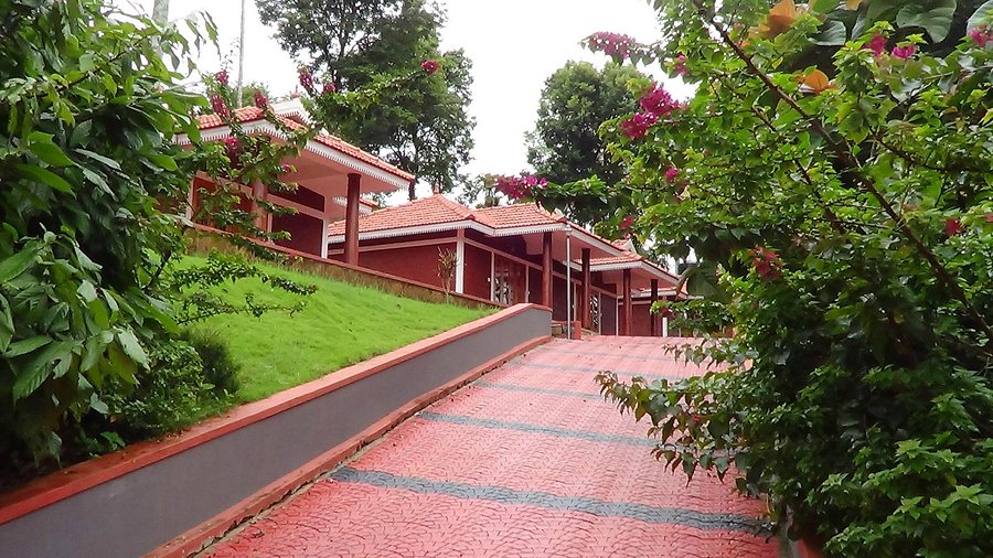 Outside view of Pappy's Nest Wayanad Budget Family Resort