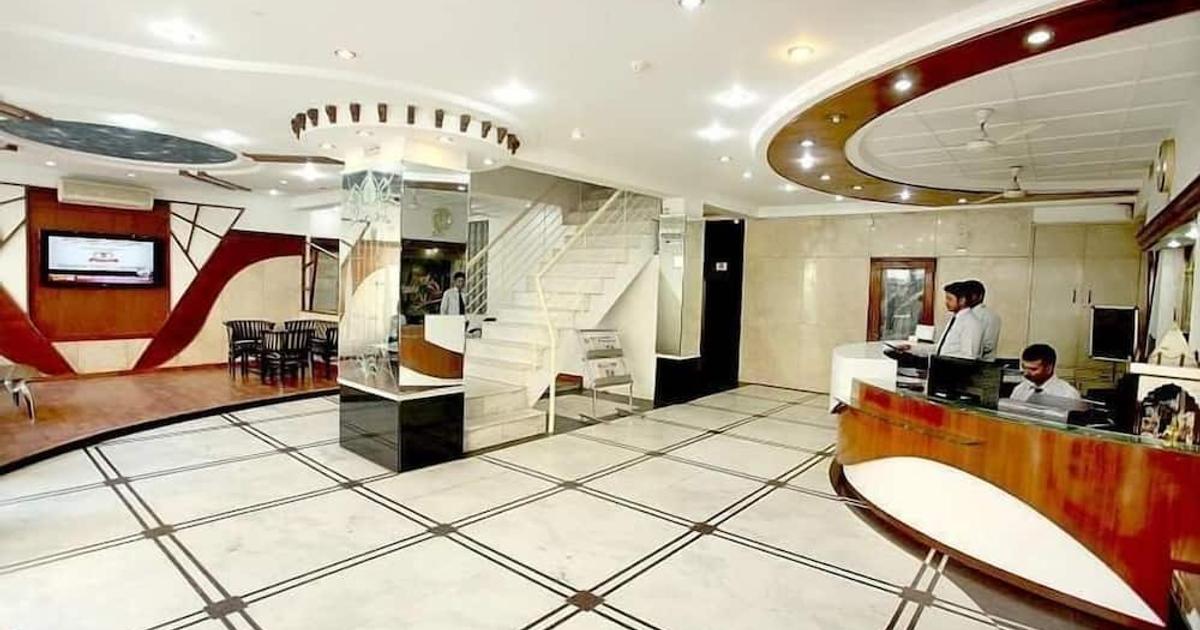 Reception area of Hotel Chanchal Continental