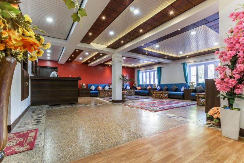 Reception view of Hotel Asia