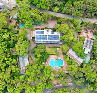 Whole view of Hotel Lake View